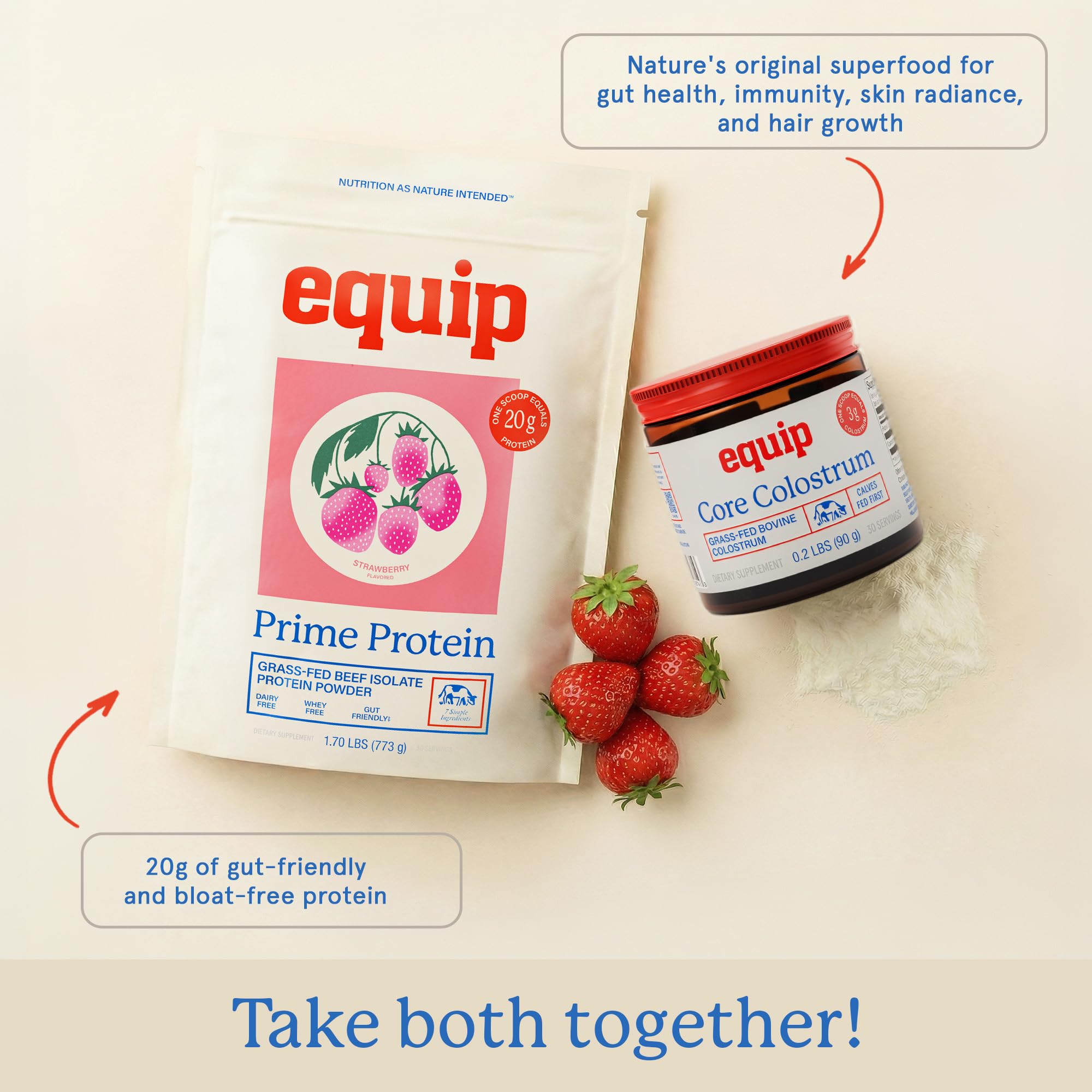 Equip polvo añadido a receta de postre para aumento proteico saludable