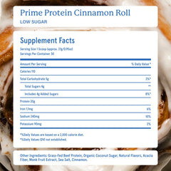 Tazón con avena y Equip Prime Protein Cinnamon Roll mostrando uso en recetas saludables