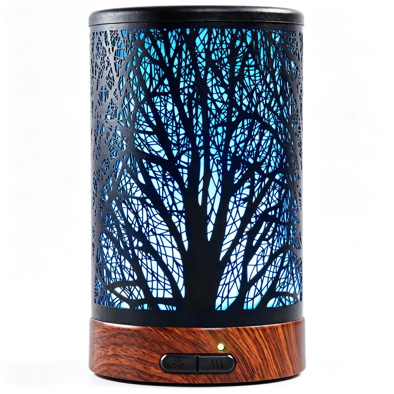 EQUSUPRO difusor frontal con diseño metálico elegante y función aromática