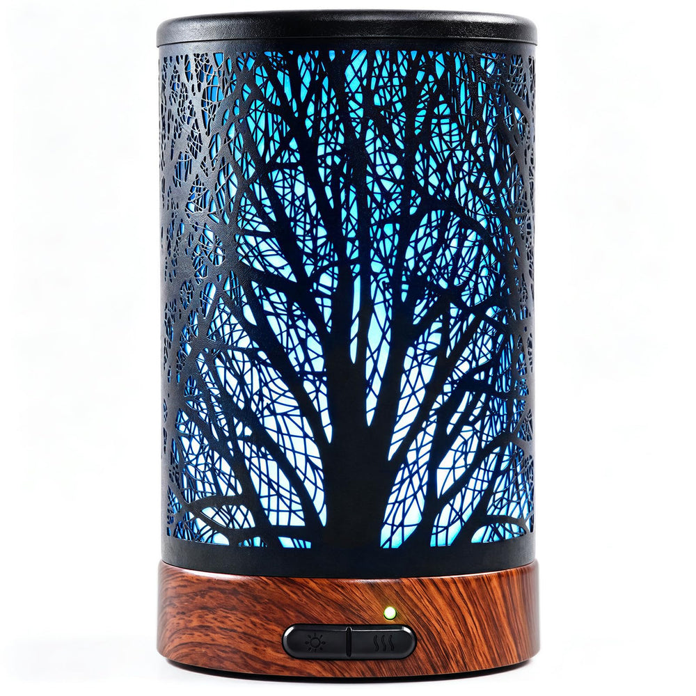 EQUSUPRO difusor frontal con diseño metálico elegante y función aromática