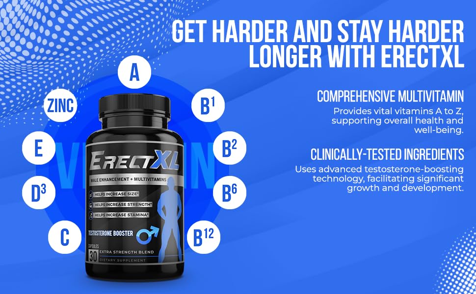 ErectXL etiqueta con ingredientes clave que inspira confianza en calidad