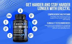 ErectXL etiqueta con ingredientes clave que inspira confianza en calidad