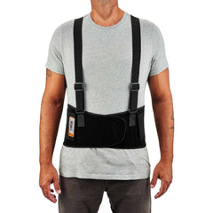 Ergodyne ProFlex 1650 en entorno laboral con operario, soporte para jornada activa
