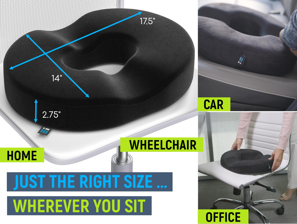 Ergonomic Innovations funda removible del cojín para lavado fácil y limpieza