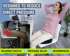 Ergonomic Innovations detalle de textura de espuma que ofrece soporte duradero