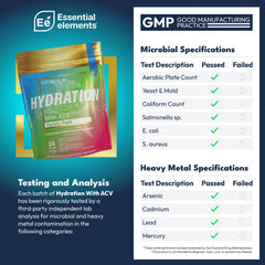 Essential Elements 24 sobres listos para llevar y rehidratar rápidamente