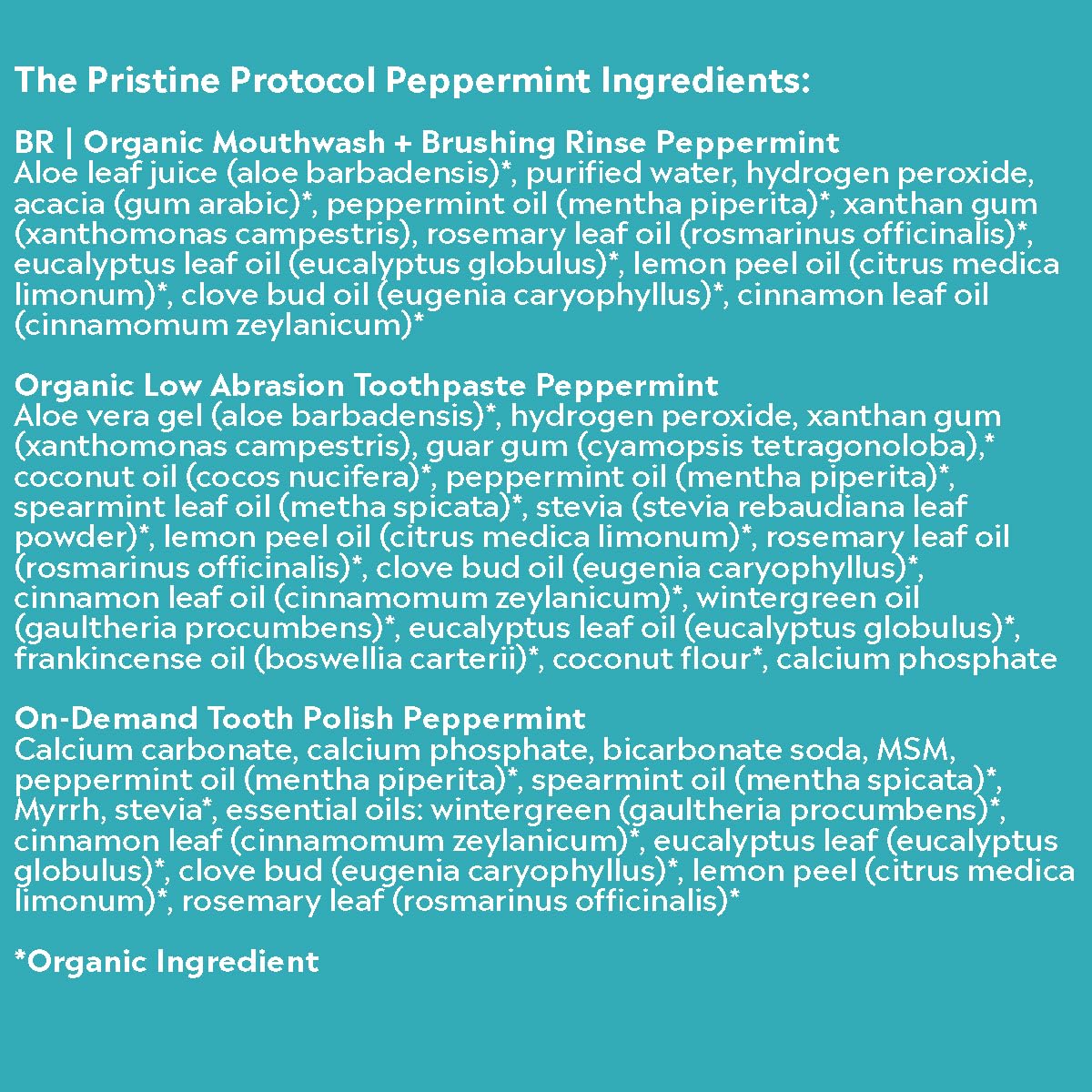 Essential Oxygen pasta dental textura cremosa y suavidad para esmalte