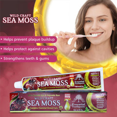 ESSENTIAL TOOTHPASTE etiqueta con ingredientes enfocando transparencia
