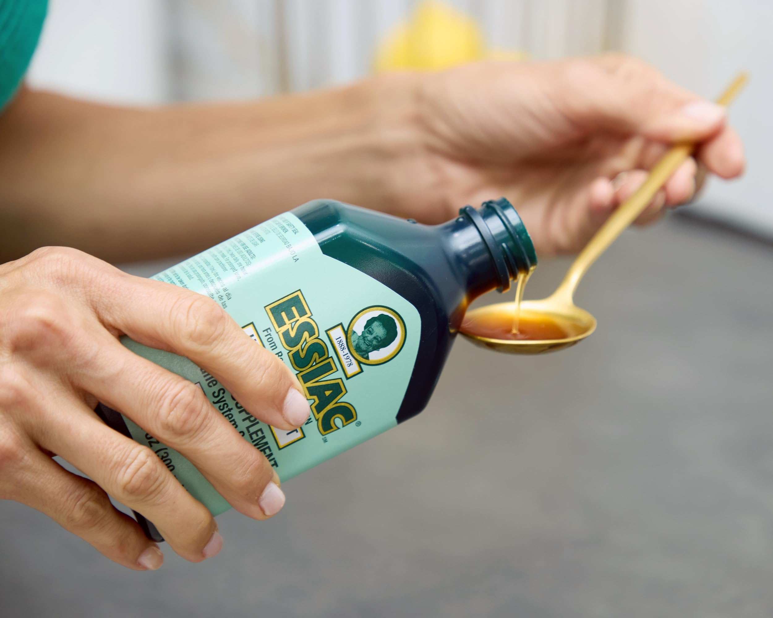 Essiac en entorno de bienestar, complemento para rutinas saludables
