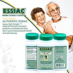 Essiac ingredientes cerca: raíz de bardana y otras hierbas beneficiosas