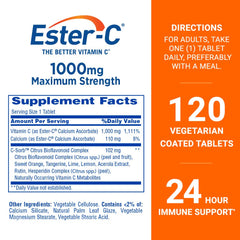 Ester-C textura de las tabletas recubiertas mostrando acabado suave y fácil de tragar