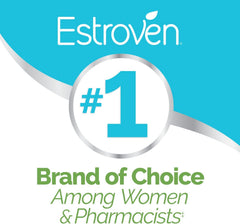 Estroven etiqueta enfocada en ingredientes como melatonina y cohosh