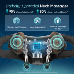 Etekcity cabezas de masaje con calor para alivio profundo y confort
