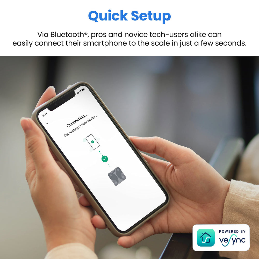 Báscula Etekcity en baño moderno inspirando uso diario saludable