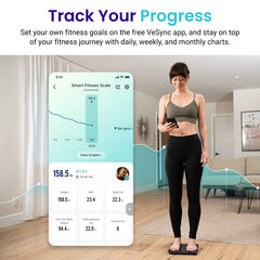 Vista inferior con sensores Etekcity que garantizan mediciones precisas