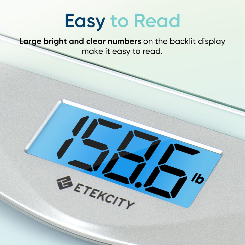 Etekcity superficie de vidrio templado 6 mm, resistencia y acabado liso