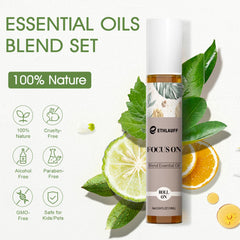 Ethlauff conjunto de seis roll-on alineados para variedad aromática