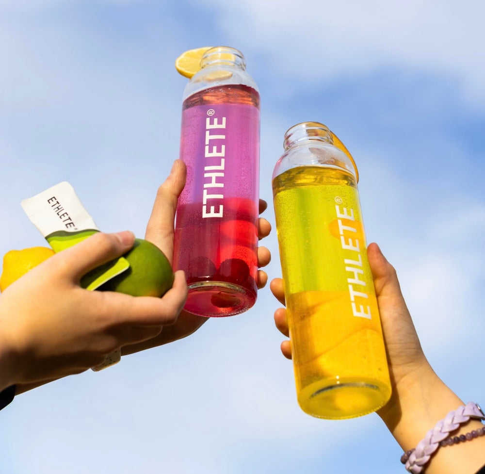 Persona usando Ethlete durante entrenamiento en ambiente realista