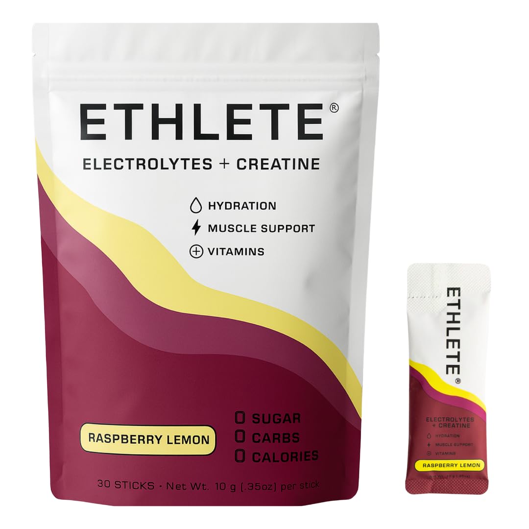 Envase Ethlete frontal mostrando el diseño y beneficio de hidratación