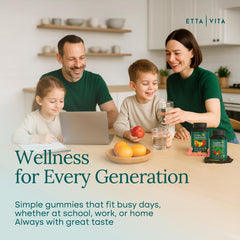 Etta Vita sello y texto de certificación, confianza en control de calidad