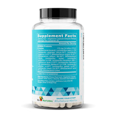 Eu Natural sello cGMP visible que certifica control de calidad y pureza