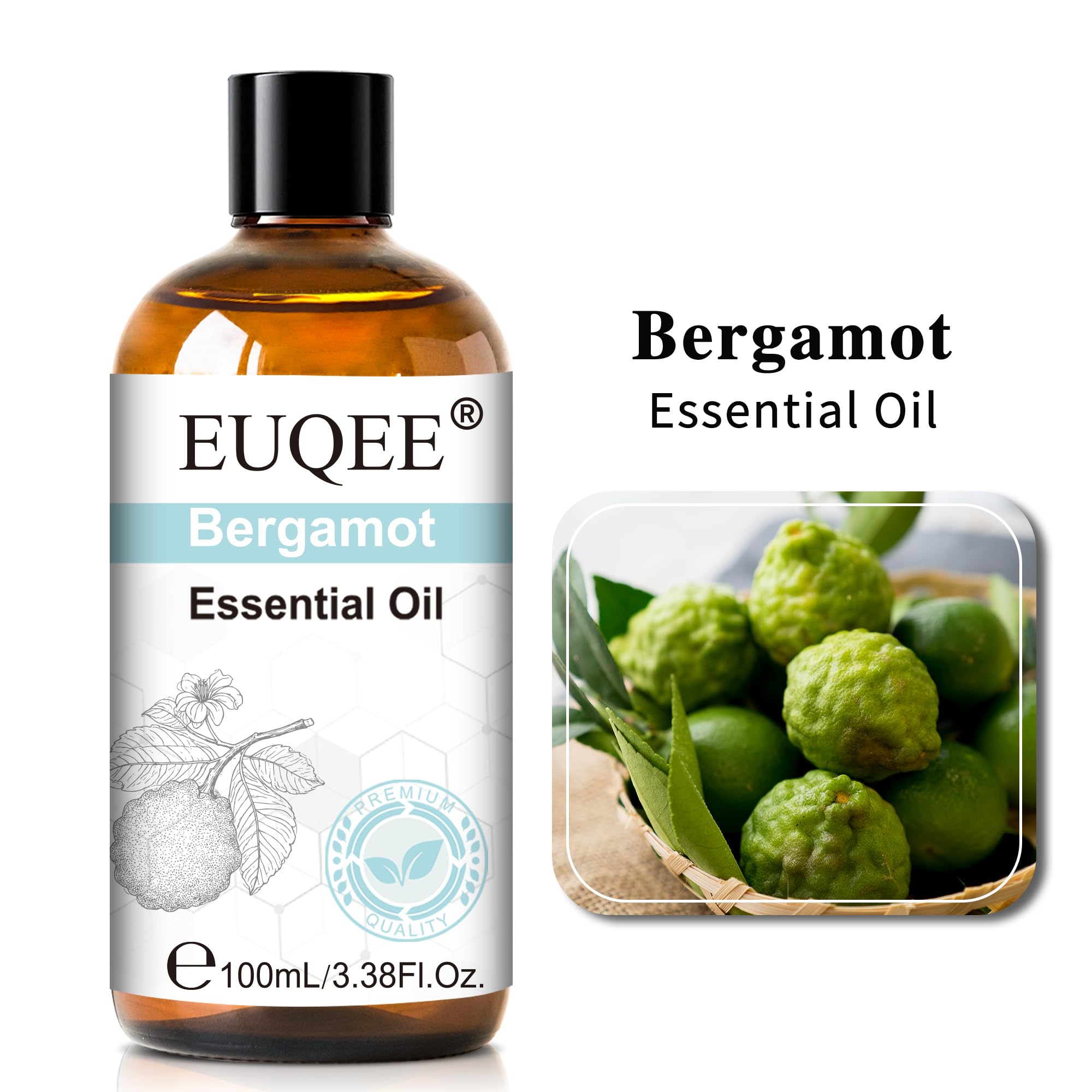EUQEE jabones caseros infusionados con bergamota aroma natural