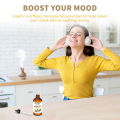 EUQEE aceite en difusor creando ambiente aromático acogedor
