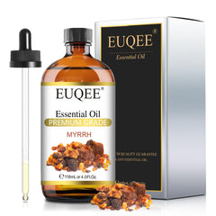 EUQEE mirra en ambiente casero, aporta calidez aromática