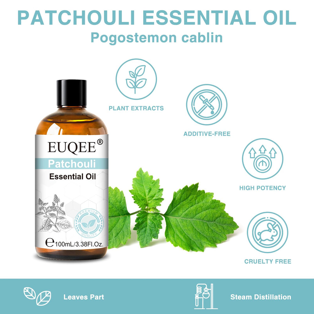 EUQEE cuentagotas de vidrio para dosificar patchouli con precisión y ahorro
