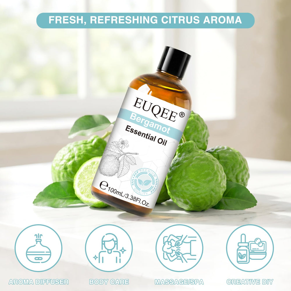 EUQEE gota de aceite mostrando claridad y pureza aromática