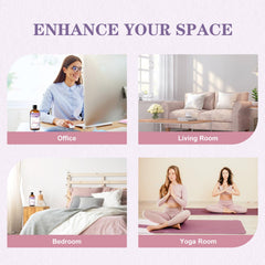 EUQEE velas artesanales con aceite, aroma limpio para habitaciones