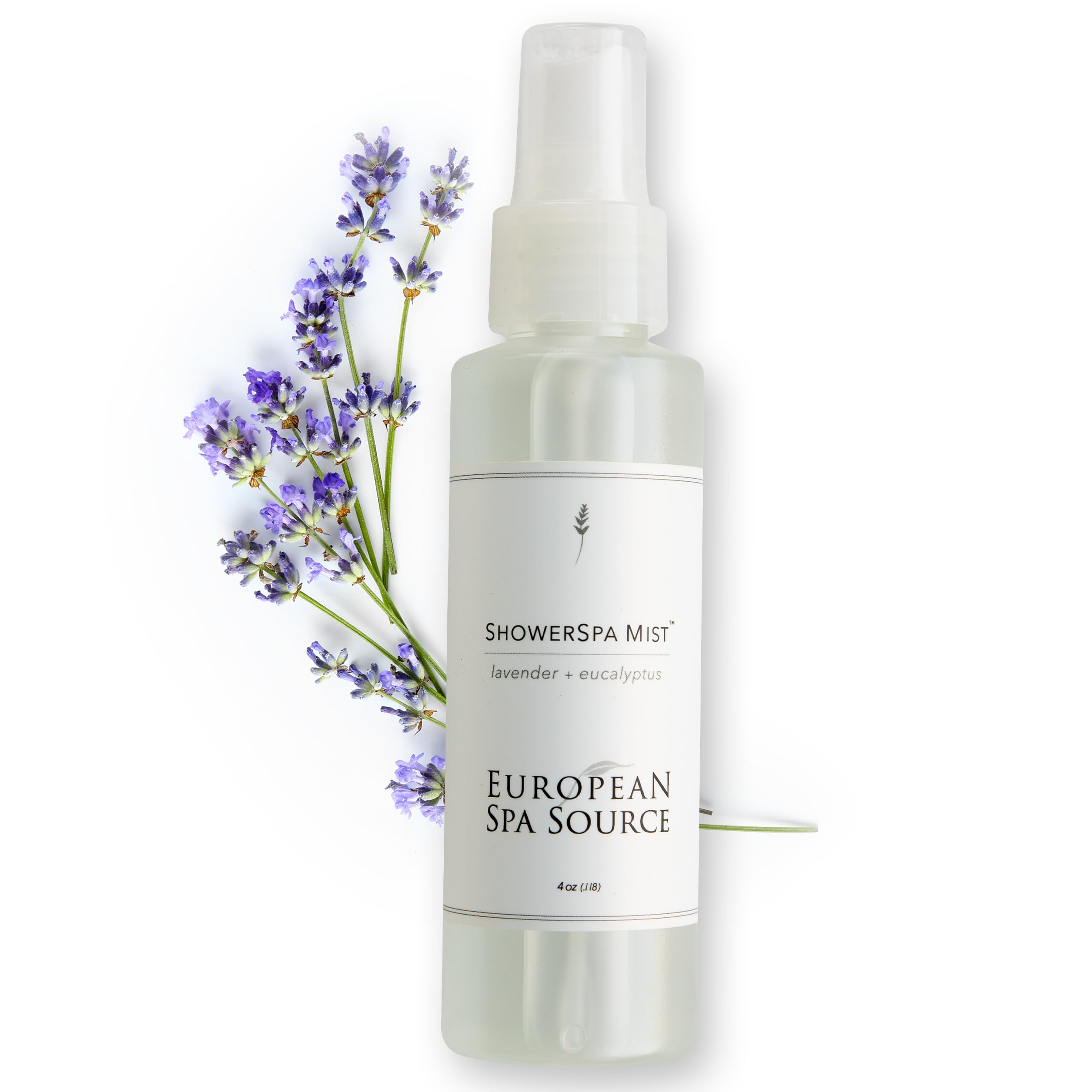 European Spa Source frontal del envase mostrando tamaño práctico y diseño