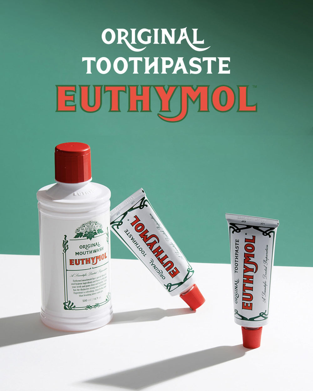 Caja Euthymol con fecha de caducidad visible para control del usuario