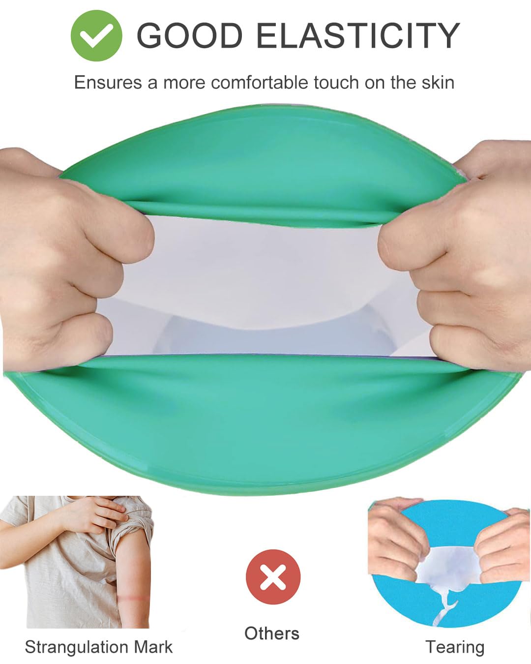 EuyiHlybt comparación de talla muestra ajuste universal en brazo