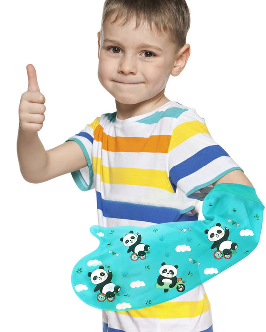 EuyiHlybt funda frontal con patrón panda protege yeso sin mojar
