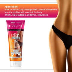 EVELINE COSMETICS etiqueta con lista de ingredientes activos para confianza