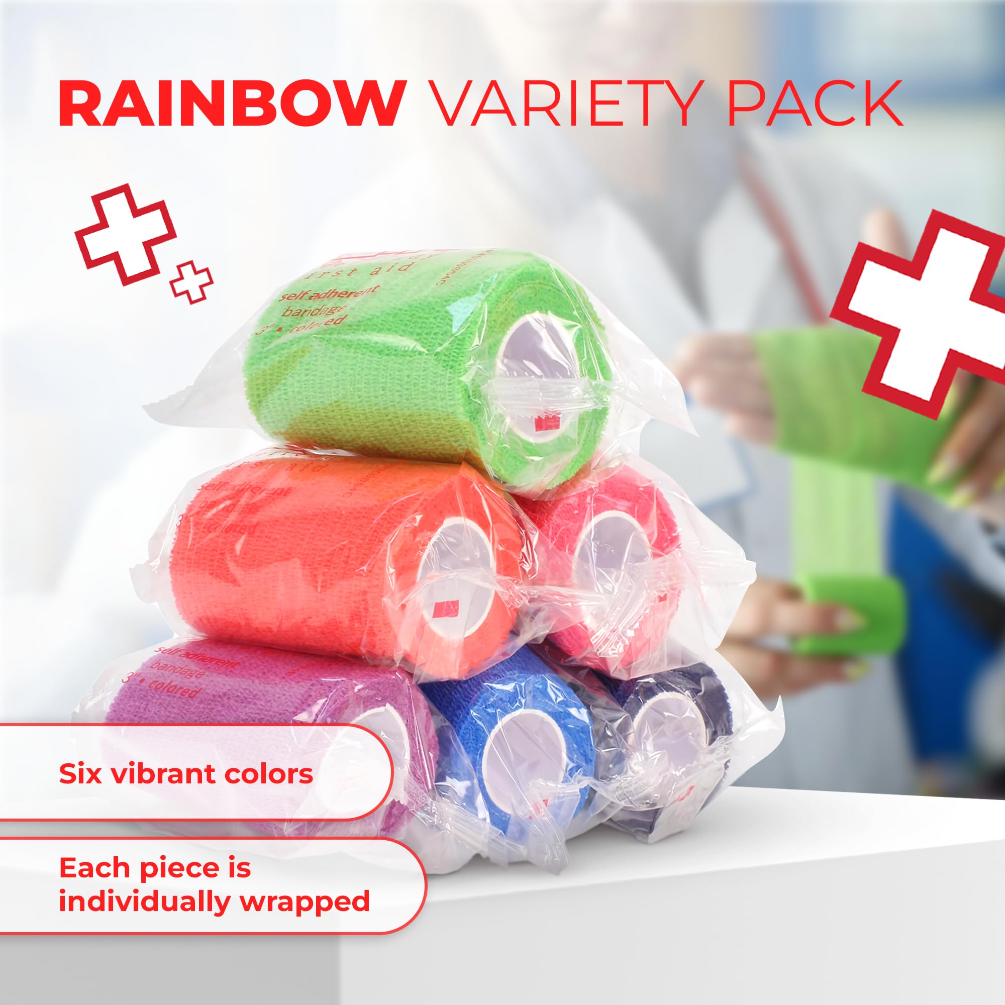 Ever Ready First Aid seis colores desplegados para codificar y divertir a niños