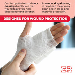 Ever Ready First Aid capas 6-ply en detalle, acolchado confiable