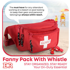 Ever Ready First Aid detalle cremalleras resistentes al agua y protección