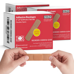 Ever Ready First Aid empaque frontal con 300 tiras, suministro duradero