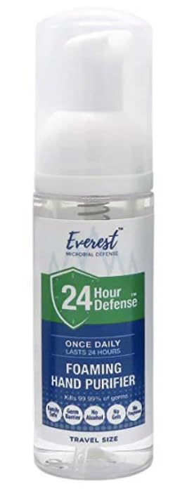 Everest Microbial Defense textura de espuma, aplicación suave y absorbente