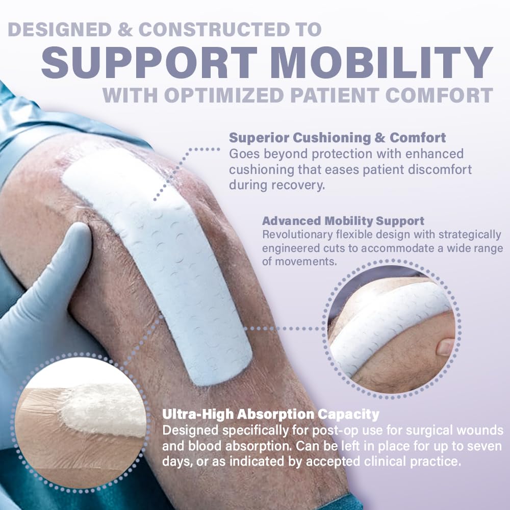 EVERLIT CARE afterito junto a regla, tamaño 4x10 para incisiones largas