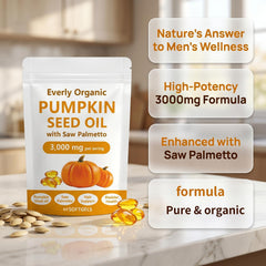 Everly Organic cápsula en mano para comparar tamaño y facilidad de deglución