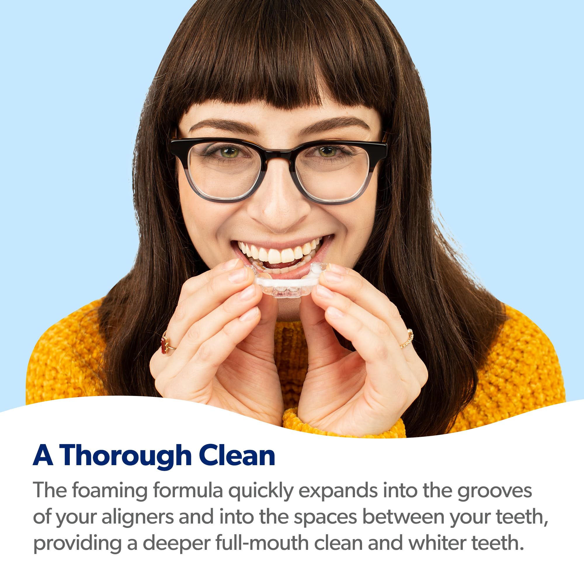 EverSmile etiqueta con ingredientes y uso, información clara y segura