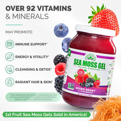 EverSmith Organics etiqueta con información de origen y sabor