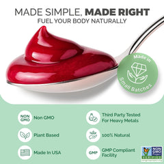 EverSmith Organics gel mezclado en batido saludable para energía matutina