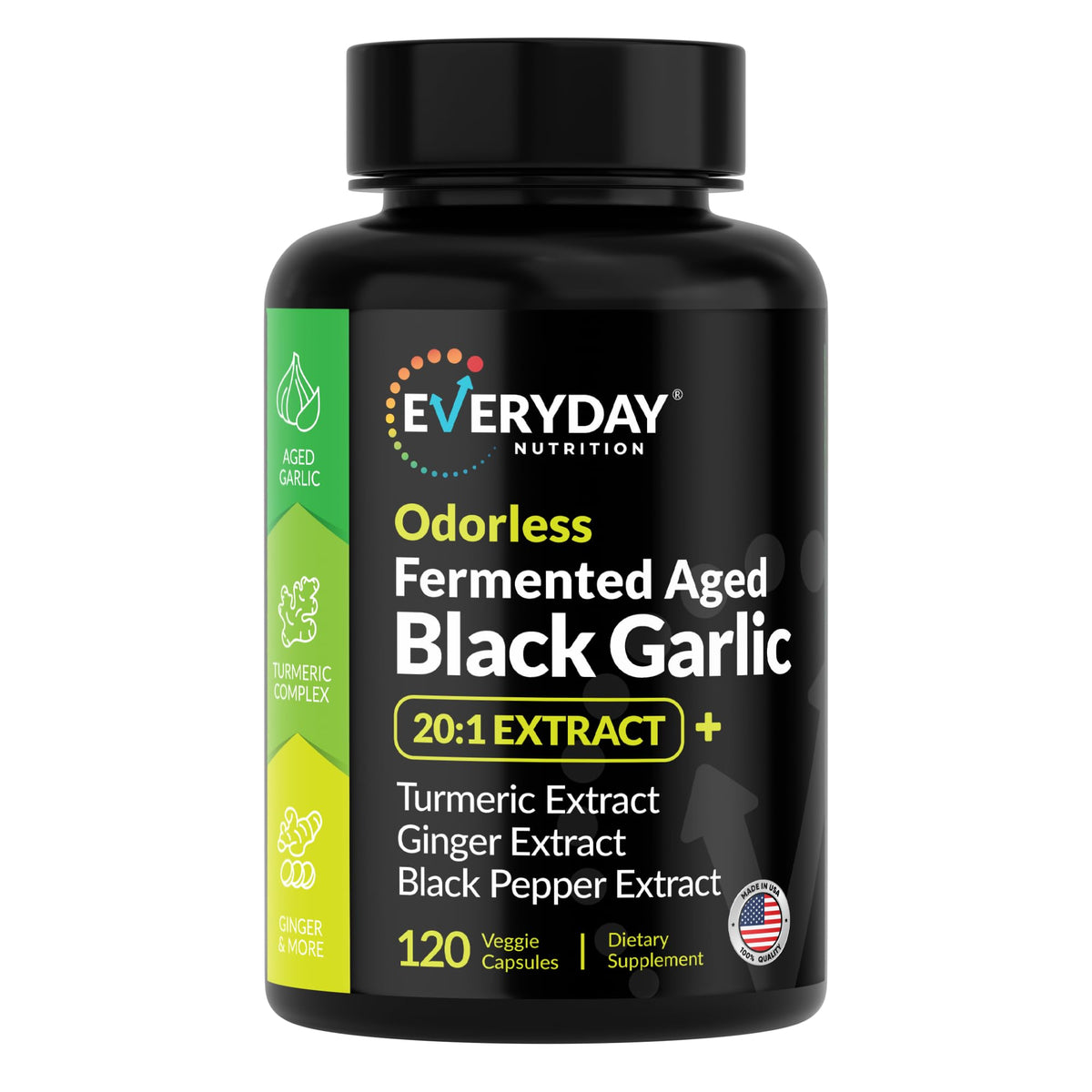EVERYDAY NUTRITION frasco frontal mostrando etiqueta clara y beneficio sin olor