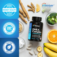 EVERYDAY NUTRITION comparación de tamaño de cápsula en mano para dosificación clara