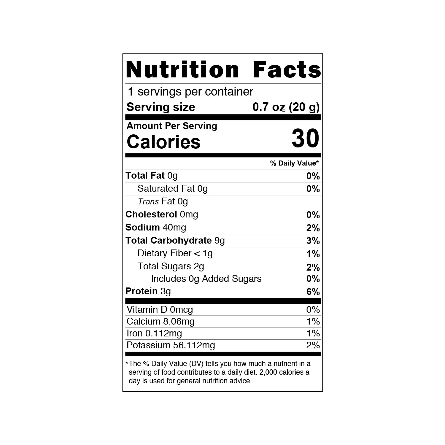 E EVERYDAZE etiqueta de ingredientes que resalta vitaminas y origen vegetal