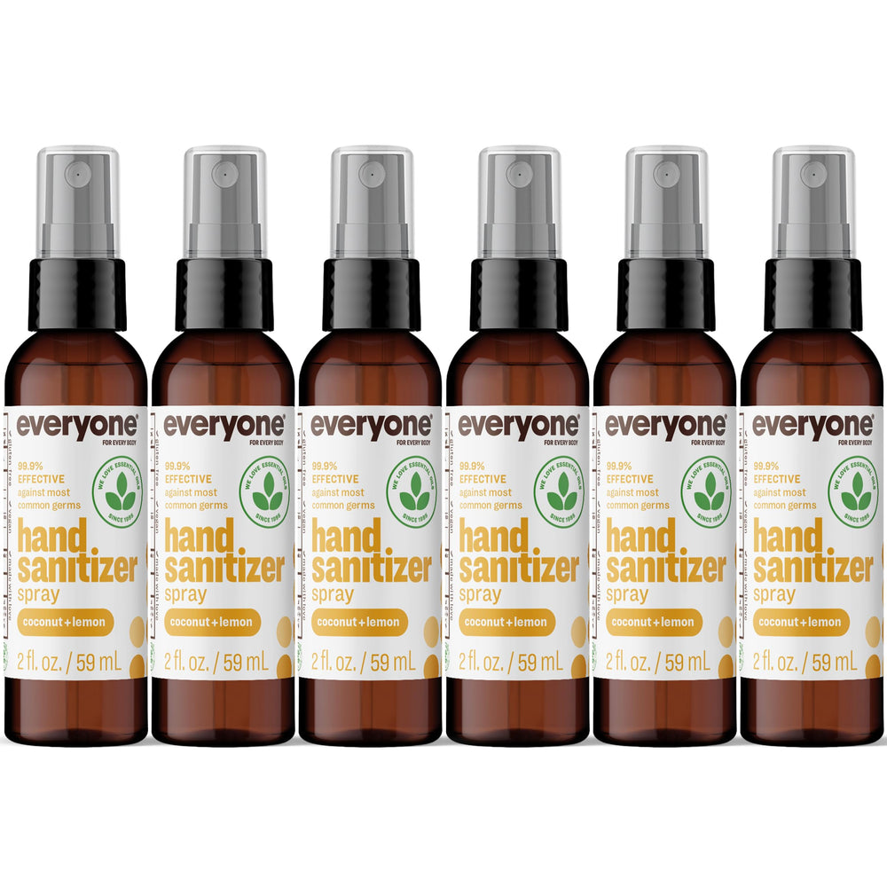 Everyone pack frontal de seis botellas coco limón, portátil y práctico